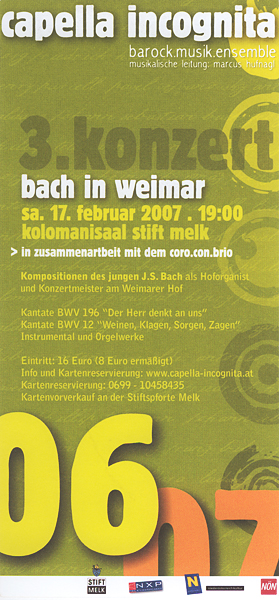 Bach in Weimar